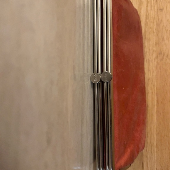 HOBO Lauren Polished Leather Double Frame Design Vintage-Inspired Aesthetic - Picture 11 of 16